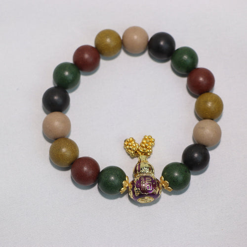 The Elemental Accord | Five - Element He Xiang Bracelet - Dao Verse