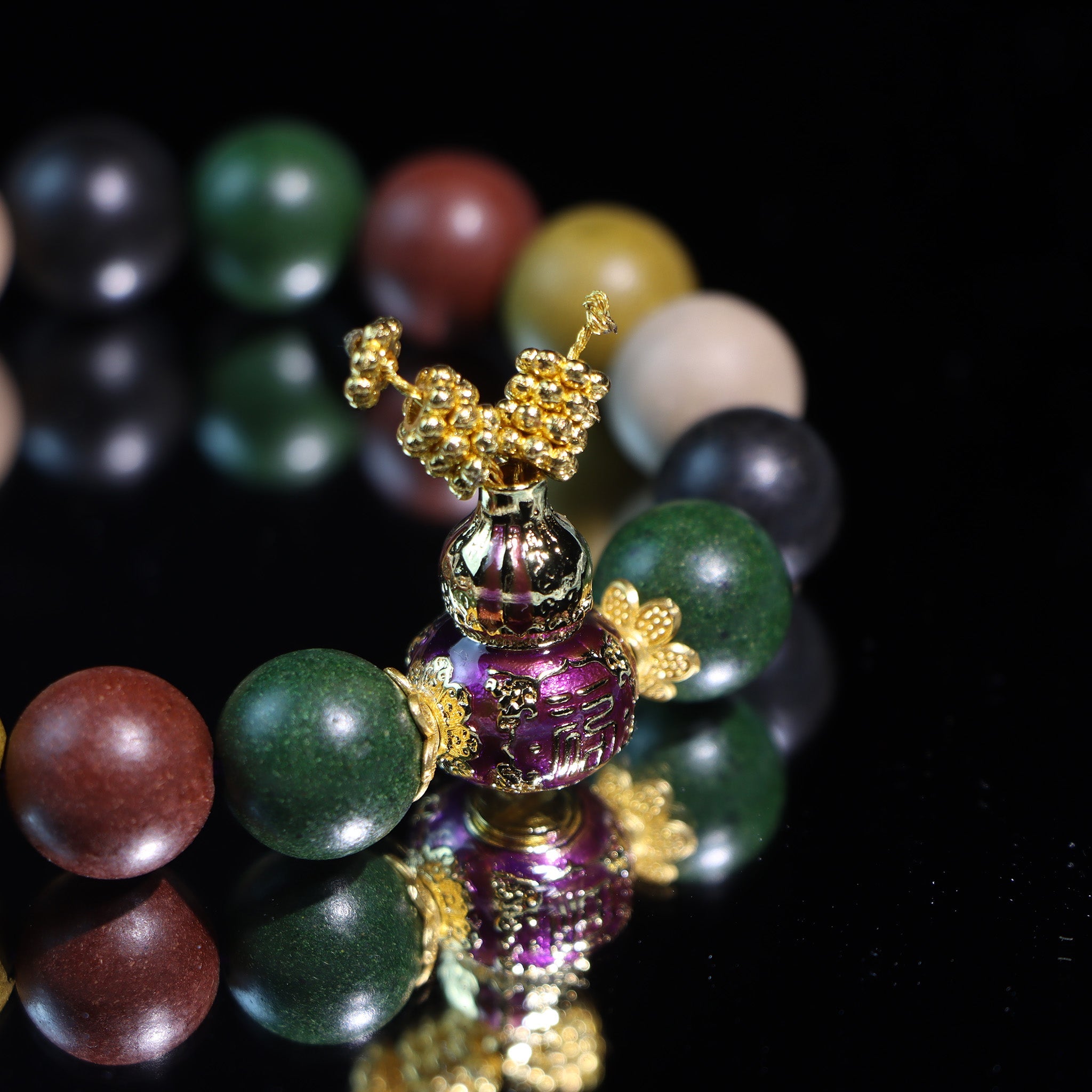 The Elemental Accord | Five-Element He Xiang Bracelet | DAO-VERSE