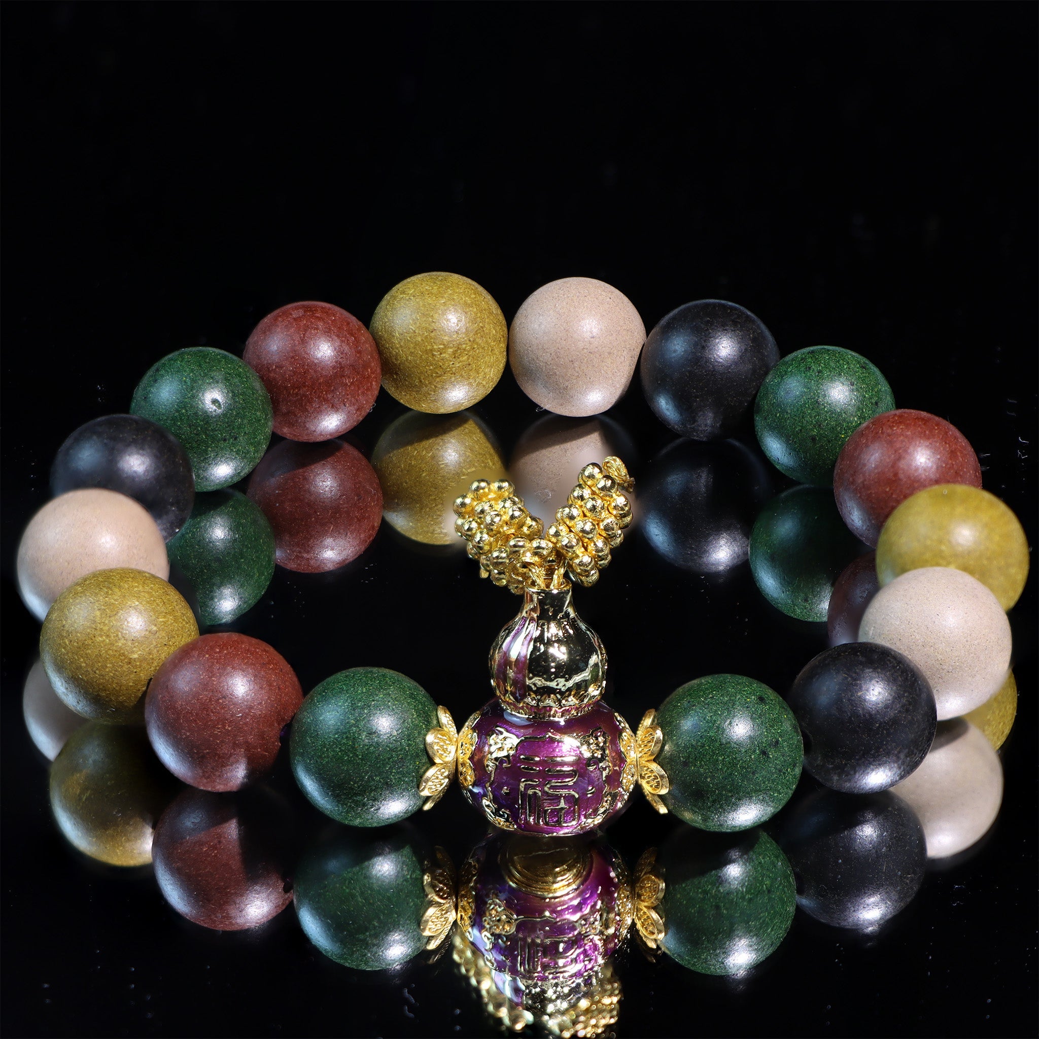 The Elemental Accord | Five-Element He Xiang Bracelet | DAO-VERSE