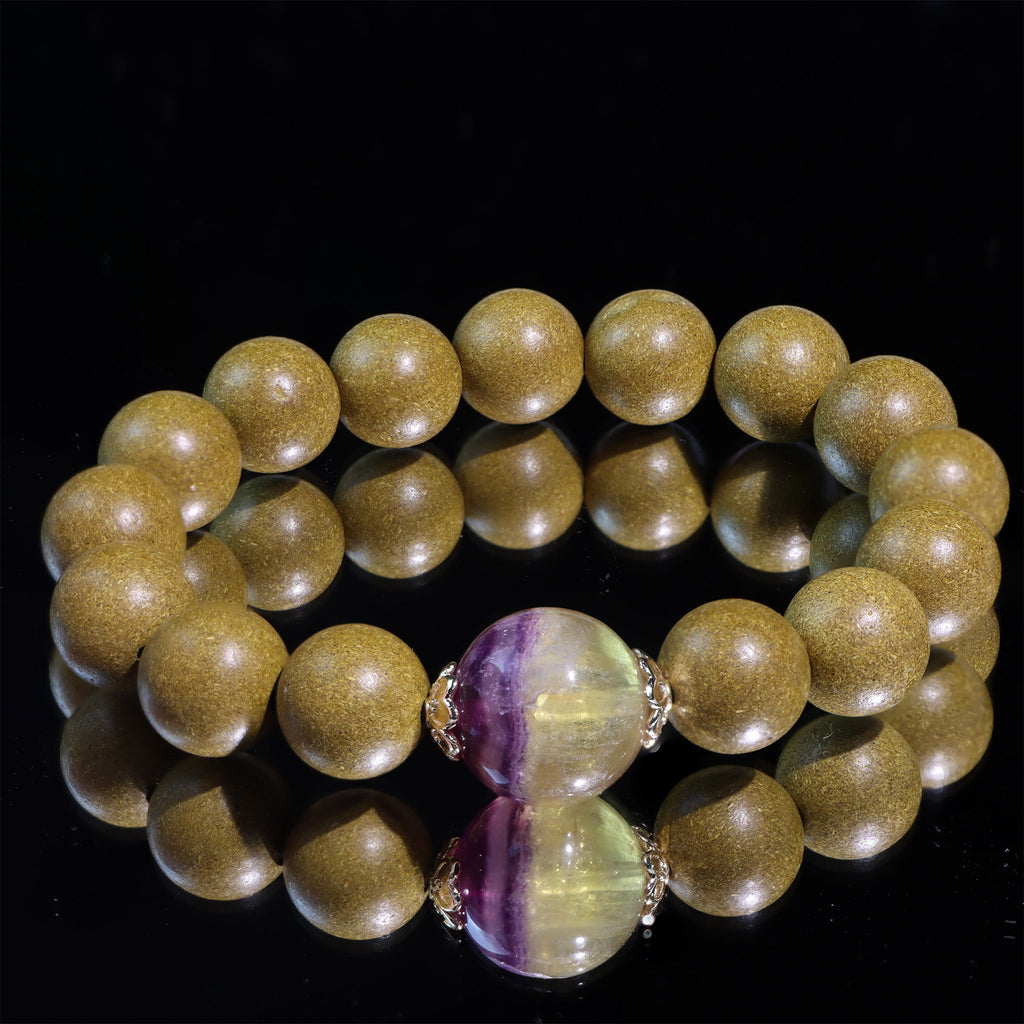 The Prism Accord | He Xiang & Fluorite Bracelet - Dao Verse