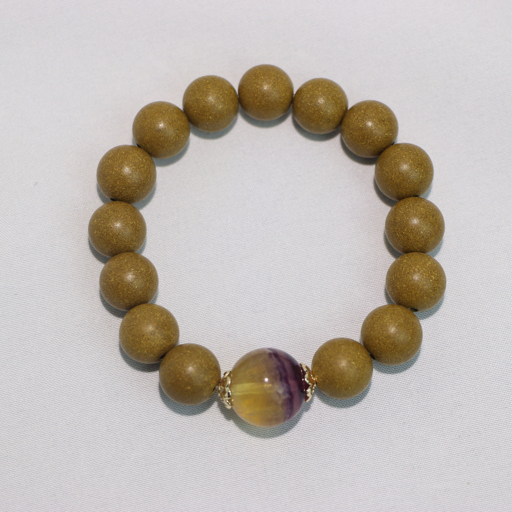The Prism Accord | He Xiang & Fluorite Bracelet - Dao Verse