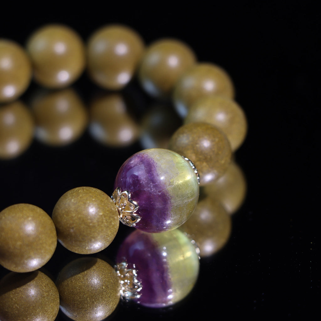 The Prism Accord | He Xiang & Fluorite Bracelet - Dao Verse