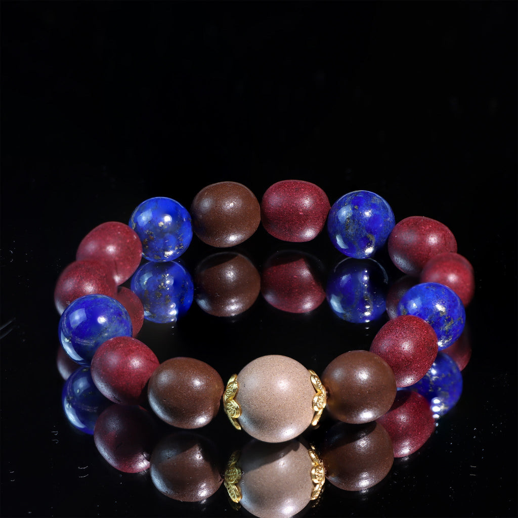 The Quiet Meridian | He Xiang & Lapis Bracelet - Dao Verse