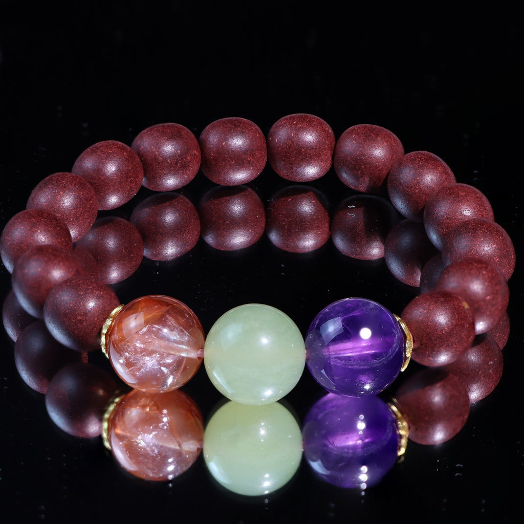 The Quiet Poise | He Xiang & Gemstone Bracelet - Dao Verse