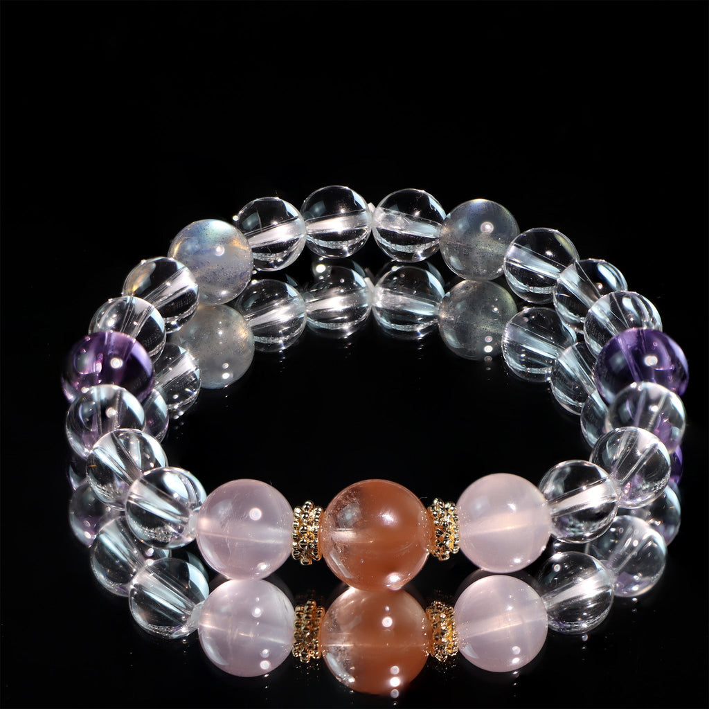 The Soft Constellation | Multi - Stone Crystal Bracelet - Dao Verse