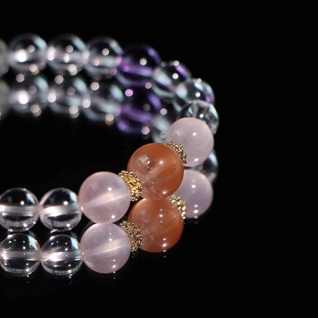 The Soft Constellation | Multi - Stone Crystal Bracelet - Dao Verse